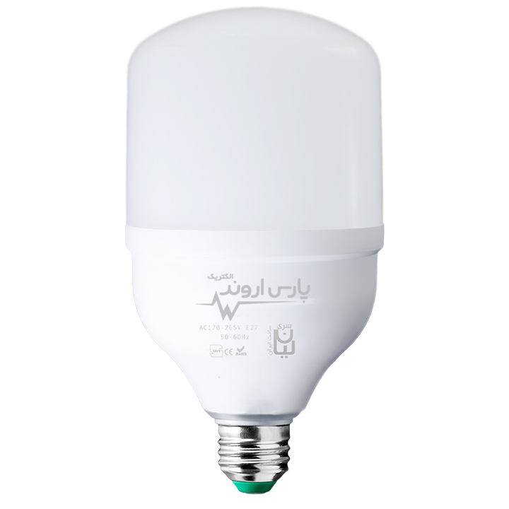 لامپ استوانه‌ای ۳۰ وات پارس اروند سری لیان